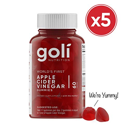 World's First Apple Cider Vinegar Gummy Vitamins by Goli Nutrition - Immunity, Detox