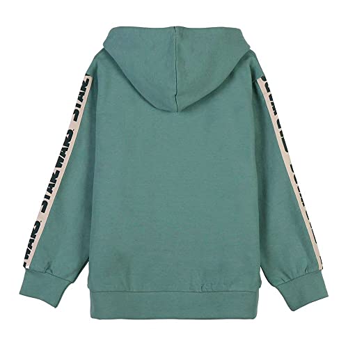 Sweatshirt à capuche vert taille unique mixte enfant Cerdá