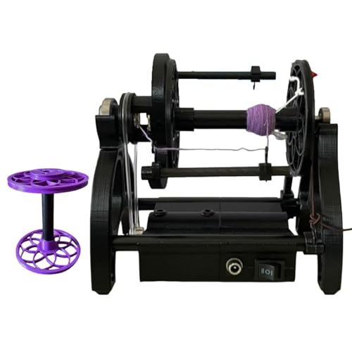 Avvolgitrice automatica per filati, 800 giri/min, con controllo della velocità, per lana, seta, fibre e altri tessuti