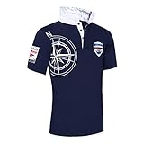 Knopfleiste in farblichen Kontrast