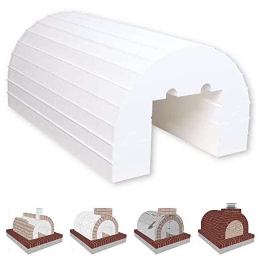 Brick Pizza Oven • Wood Fired Pizza Oven - Build a Large Brick Oven in Your Backyard with The Foam Mattone Barile Grande DIY Brick Oven Form and Locally sourced Masonry Materials.