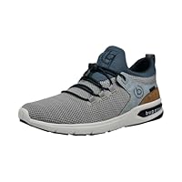 bugatti man Herren sportliche Schnürer, Männer Schnürhalbschuhe,straßenschuhe,Strassenschuhe,Schnuerung,leger,beige/Dark Grey (5211),43 EU/EU UK