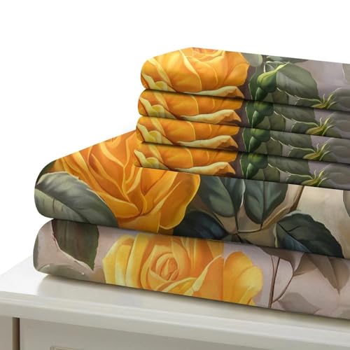Housse de couette 3D hypoallergénique microfibre douce en 200x200 - 7