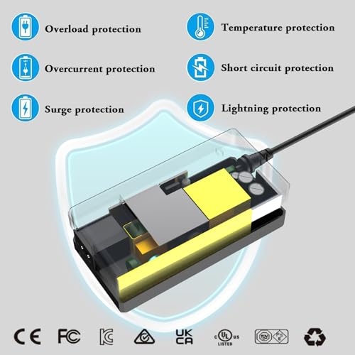 HY1C 15V AC Power Supply Adapter, Suitable for DC15V Electronic Devices, Speakers, displays, Printers, DJ Controllers, mini amplifiers, etc., DC Output:0.5A 1A 1.5A 2A 2.5A 2.7A 3A 4A (60W/65W)