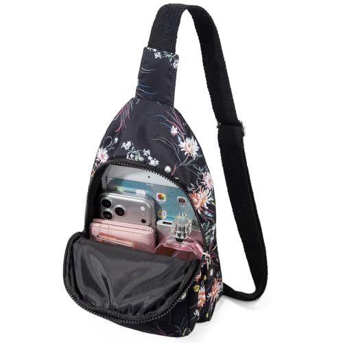 Image of Banelu Small Sling Backpack Crossbody Bags for Women Men, Sling Bag Cross Body Bag Fanny Packs Crossbody Purses