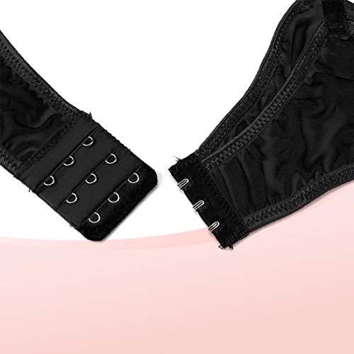 Slocyclub Women's Garter Belt/Suspender Belt with Straps Metal Clasp for Sexy Stocking Lingerie Sets