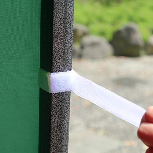 ABCCANOPY Sunwall Accessory, Two Half Walls for 10'x10', 10'x15', 10'x20' Pop Up Paty Canopy, 2 Half Walls Only. Canopy Purchased Separately (Forest Green)