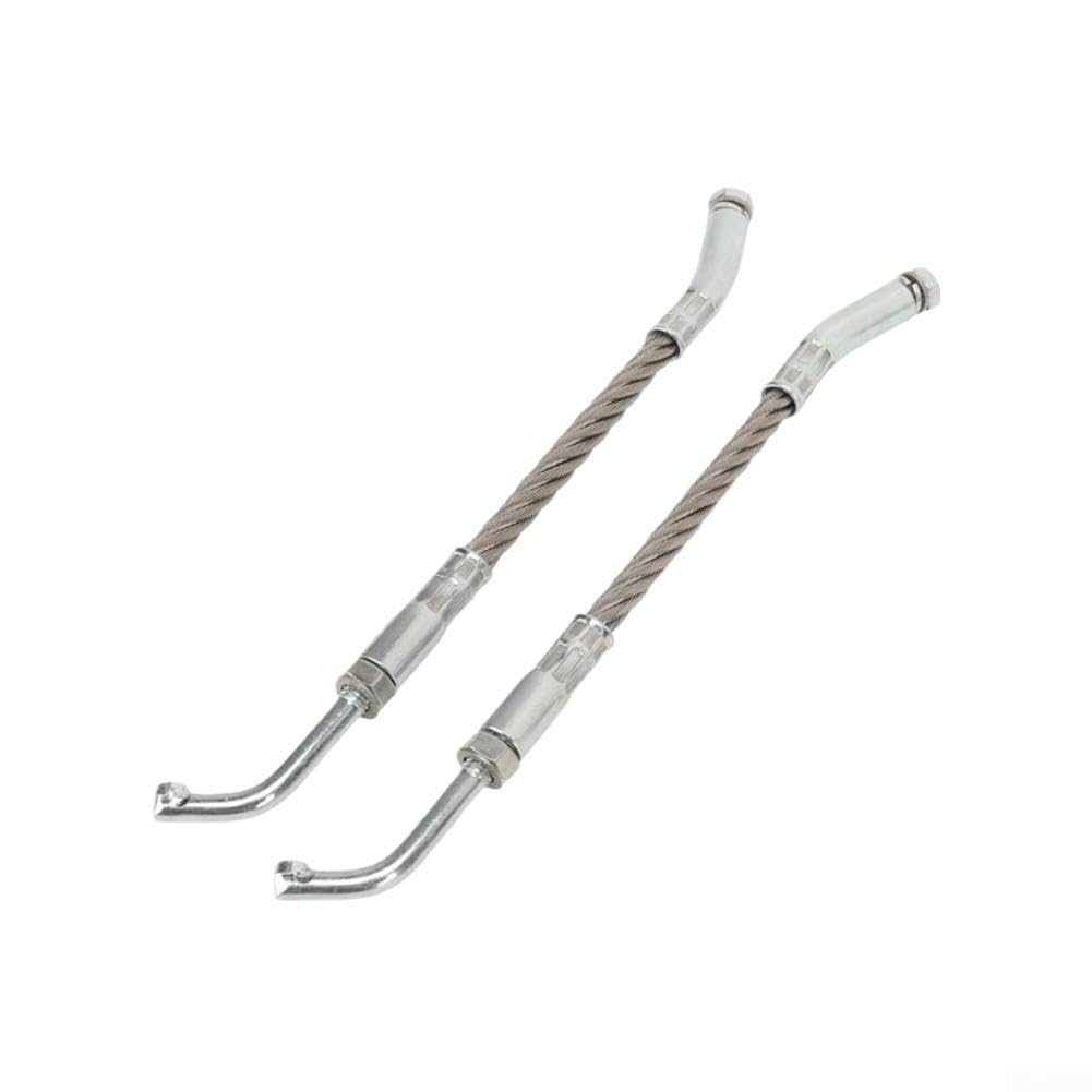 Robuster Metall Eisschaber 39cm Silber 2er Set