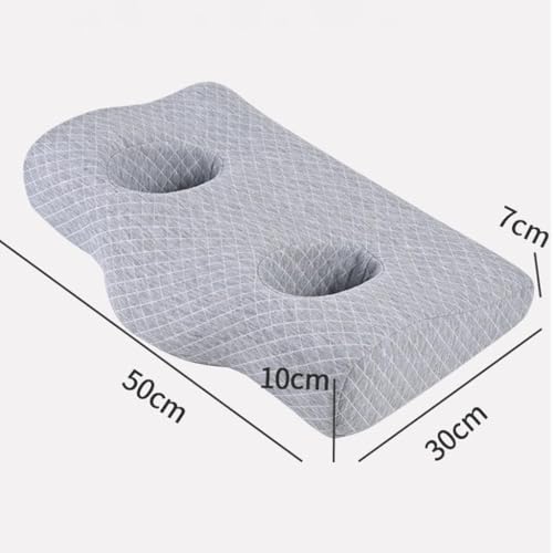 Coussinets d'oreille mousse à mémoire de forme écouteurs avec espace piercing anti-pression - 4