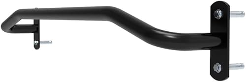 Barra horizontal montada en la pared, acero integrado, apto para equipos de fitness en interiores instalados en la puerta, carga segura 661.4 lbs