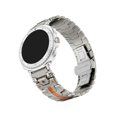 �����X�e�����X�o���h�ɓK������Samsung Galaxy Watch 8 Classic 46mm 40mm 44mm���X�g�o���h(TiO Style 1,For Galaxy Watch 8 44mm)