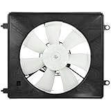 SCITOO Automotive Replacement Condenser Fans Assembly, Fit for 2010-2012 for Honda for Odyssey 3.5L, Auto Condenser Replacement Cooling Fans, Car Fan Assembly