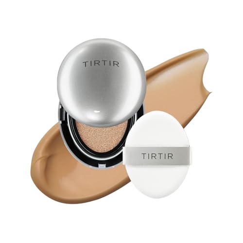 Image of TIRTIR Mask Fit Aura Cushion Foundation, Full coverage, Skin fit, Satin Glow Finish, Korean Cushion Foundation #35N WALNUT| 4.5g