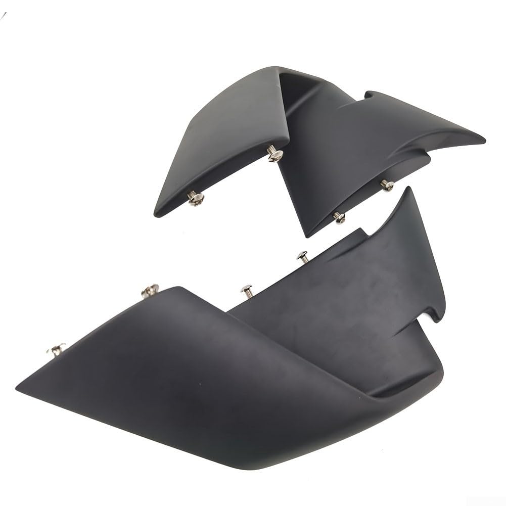 ABS Splitter Mattschwarz mit 35,9 lbs Downforce