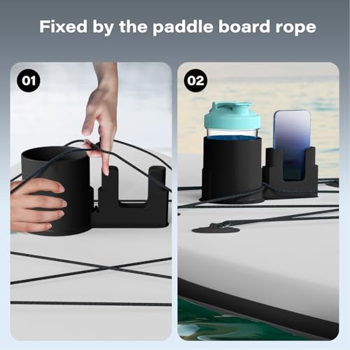 iKristin Paddle Board Cup Holder Stand Up 2-in-1 Paddleboard Cup Holder by iKristin - Image 7