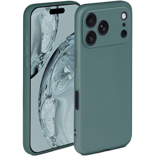 Coque iPhone 17 Pro silicone bleu pétrole idéale pour sécuriser votre smartphone au quotidien