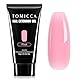 TOMICCA 60g Polygel Acrylgel Für Nägel Rose, Quick Extender Gel Polygel Starter Set, Lang Anhaltend& Natürlicher Look, Für Anfänger& Salon-Profis