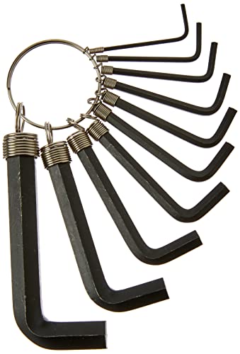 Sparta Jogo De Chave Allen Curta 1 5-10 Mm Crv 10 Pçs Oxidado Preto Com Argola//Sparta