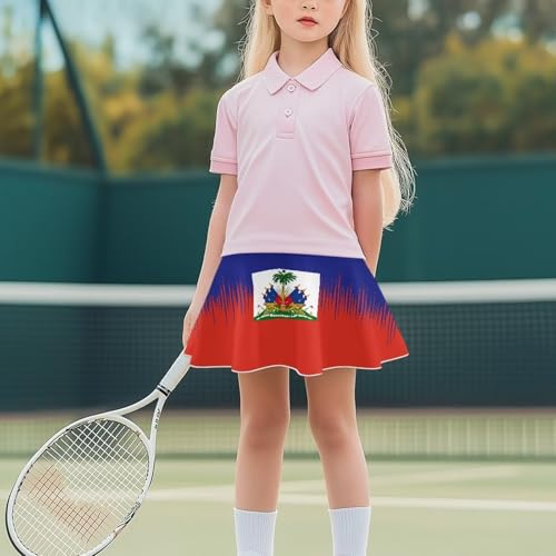 Girls' Sport Skirts 2-in-1 Tennis Running Skorts with Built-in Shorts Quickly Dry and Breathable4