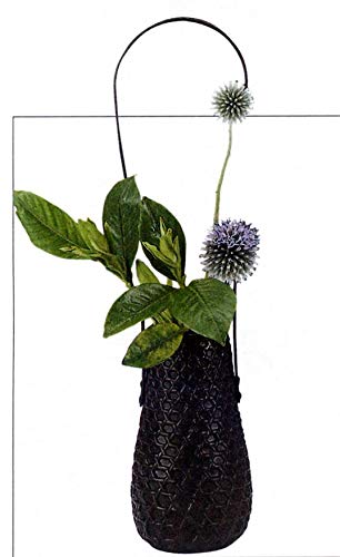 Amazon.co.jp: 花器 花瓶 網代花器 (奈良) 瑞峰作 合金製 化粧箱入り