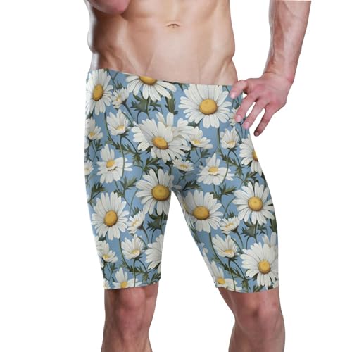 Daisy Flower Flowers Men's Swim Jammers Swimsuit M B0402969
