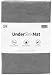 S&T INC. Under Sink Mat, Non-Adhesive Absorbent Waterproof Shelf Liner, Cut to Fit, 24 Inch x 48 Inch, Charcoal