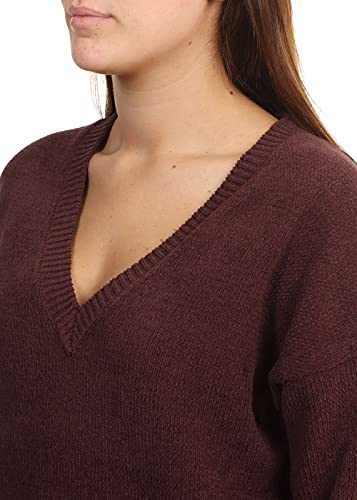 Volcom Situations Sweater Black Plum Sm #TOP2
