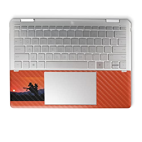 Image of MightySkins Carbon Fiber Skin Compatible with HP Spectre x360 14 inch (2022) Full Wrap Kit - Bronco Sunset | Protective, Durable Textured Carbon Fiber Finish | Easy to Apply | Made in The USA