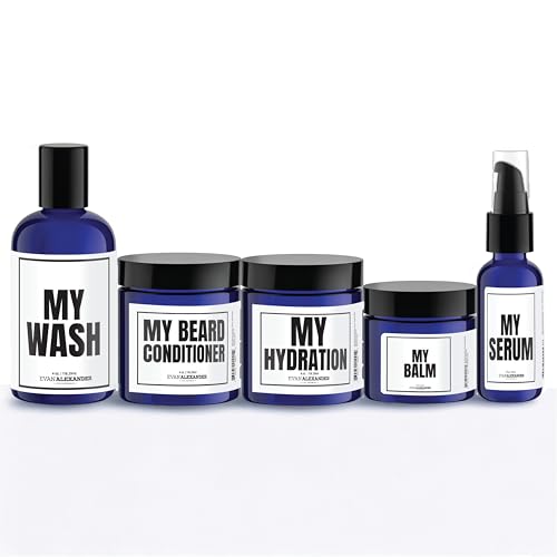 Evan Alexander Grooming MY Hydrating Repair Kit | Ultimate 5 - part Beard Care Kit For Men | Cleans Conditions Hydrates Protects & Strengthens Beard | For All Beard Types
