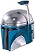 Rubies mens Star Wars Deluxe Injection Molded Adult 2-piece Jango Fett Mask Costume Accessory, Multicolor, One Size US