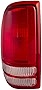 HEADLIGHTSDEPOT Tail Light Compatible With Dodge Dakota 1997-2004 Includes Left Driver Side Tail Light