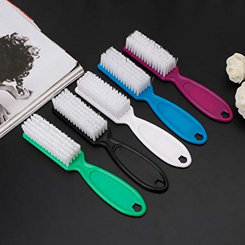 3 PCS Nail Cleaning Brush, Plastic Nagelborstel stofborstel Manicure Nail Art Tools Nail Cleaning Brush Plastic Nail… - Afbeelding 5