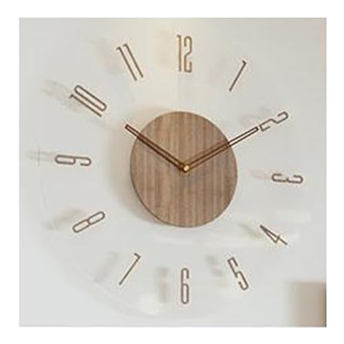 壁掛け時計 非電波 木製 30cm 35cm フレーム無し かわいい おしゃれ 北欧 連続秒針 スイープ スイープ運針 クオーツ式 無音 掛け時計 静音 シンプル アナログ モダン 音なし クロック 壁掛 時計 上品 寝室 リビング ダイニング フレーム有