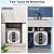 Ganggend 2.5 Gallon Electric Water Heater, 1500W 110V Mini Tank Under Sink Instant Hot Water Heater with Pressure Release Valve, Digital Display for Kitchen, RV, Laundry,Food Truck, Beige