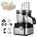 Tritatutto elettrico per verdure, 600 W, multifunzione, professionale, con 5 lame, per cucina domestica immagine