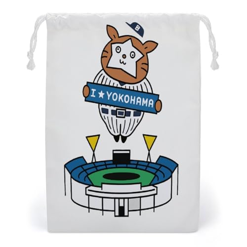 巾着袋 横浜denaベイスターズ 巾着ポーチ 収納バッグ 引きひも袋 小物入れ 軽量 おしゃれ 折り畳み ギフトバッグ ッグインポーチ 運動 出張 旅行 通勤 通学 携帯便利 プレゼント