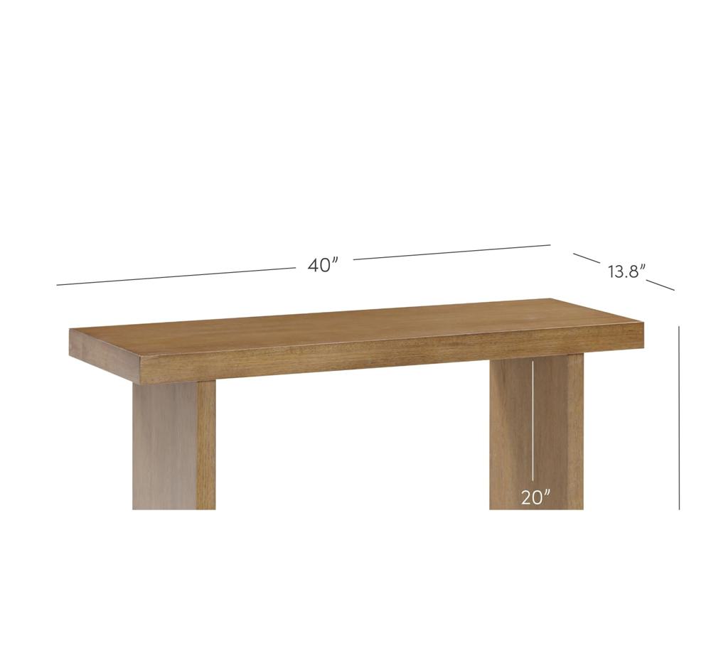 Amazon.com: Nathan James Virgo Wood Accent Storage Console Sofa