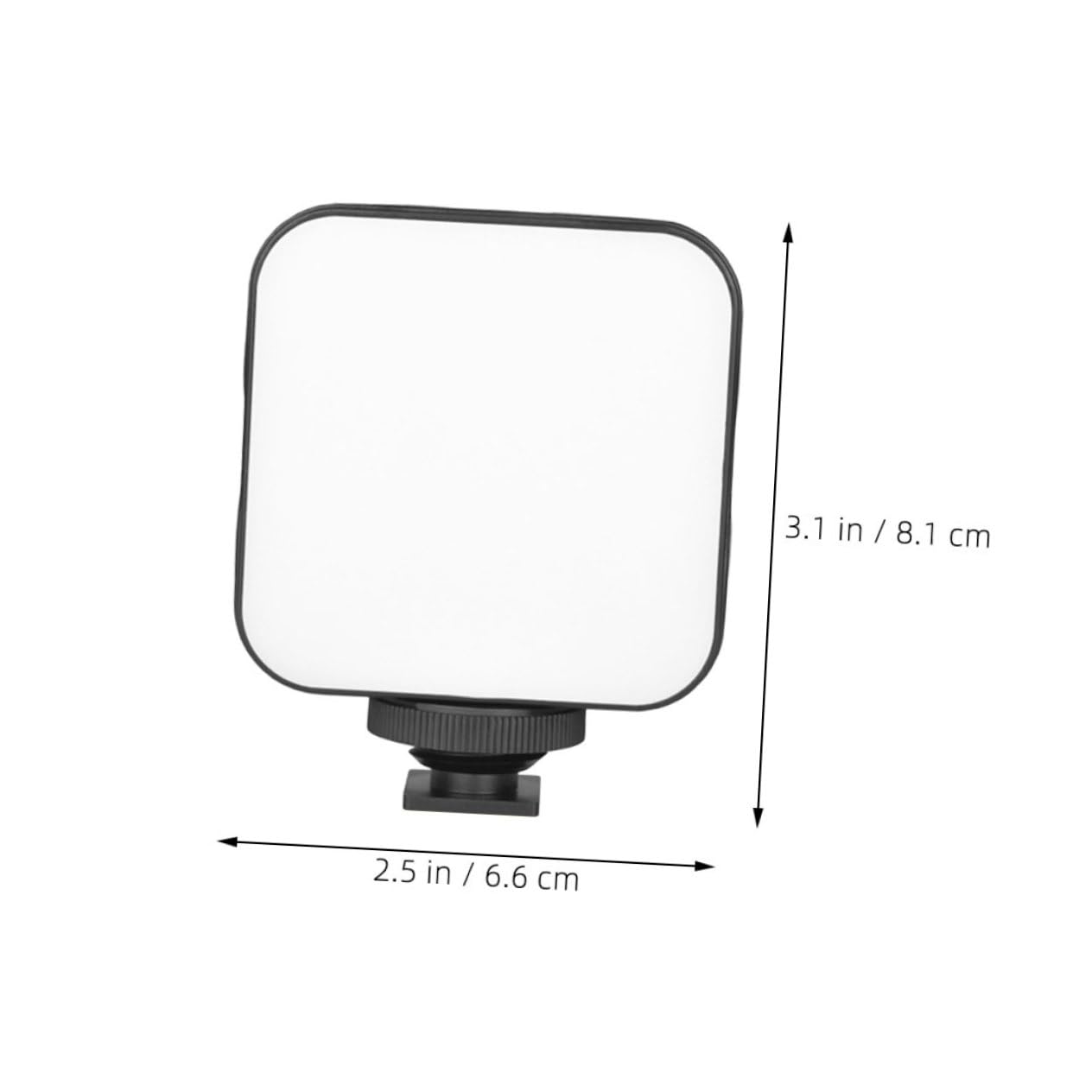 VILLCASE Portable LED Selfie Light for Phones and Cameras Compact and Durable Mobile Lighting for Photography Live Streaming and Video Conferencing for Cellphone Use