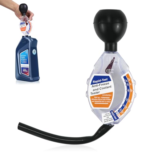 Medidor de anticongelante para Coche, medidor de anticongelante para radiador hasta -43°C, medidor de anticongelante para Coche, medidor de anticongelante para Coche - mediciones precisas