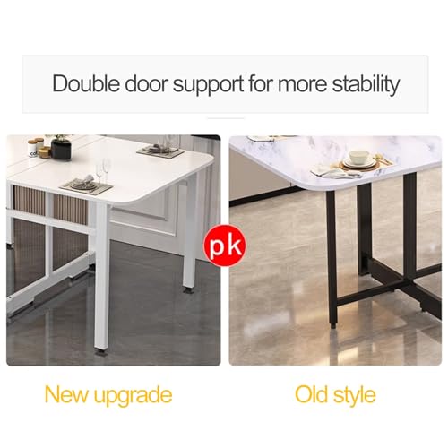 Table modulable bois pour optimiser une petite cuisine ou un studio - 6