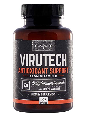 Onnit ViruTech: Antioxidant Formula with Vitamin C, Zinc, and Selenium (60ct)