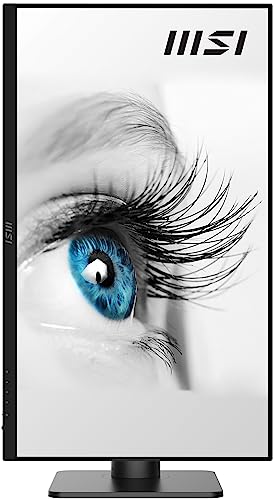 Image of MSI PRO MP273AP 27 Inch Full HD Office Monitor 1920x1080 IPS Panel, 100 Hz, VESA Mount Support, Built-in Speakers, Display Kit Support, 4-Way Adjustable, 1 x HDMI 1.4b, 1 x DP 1.2a, 1 x D-Sub(VGA)