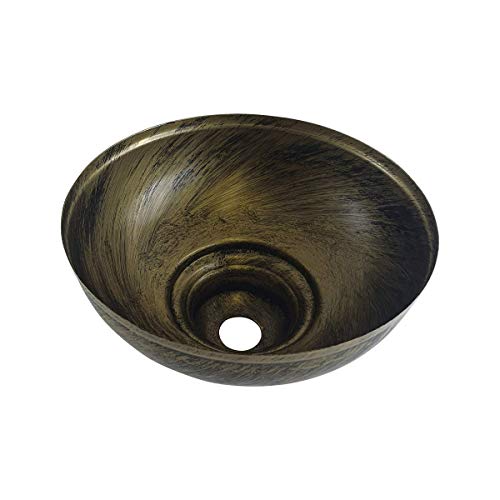 Metal Lamp Shades, 11.41" Brushed Brass Light Shade, Modern Lampshades for Ceiling Lights Table Lamps and Floor Lamps - Image 2