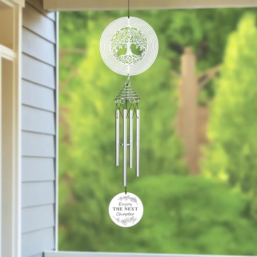 Image of Retirement Gift for Women Men 2026, Retirement Wind Chimes, Funny Happy Retirement Gifts for Wowen, Coworker, Teacher, Friends, Boss, Nurse, Mom, Grandma, Best Retiree Gift Ideas