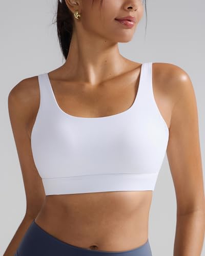 Image of RUNNING GIRL Sports Bra for Women High Support, Molded Cup High Impact Sports Bras with Sewn in Pads Workout Running Bra