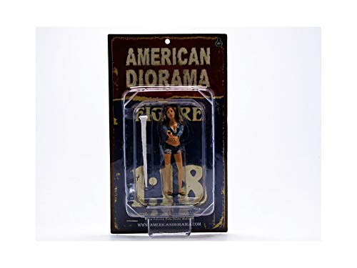 American Diorama Car Wash Girl Jessica Figurine for 1/18 Scale Models