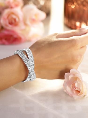 Image of Rubans Multi Layered Bracelet Trendy Jewellery Gift for Women & Girls