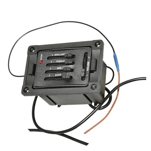 Pastillas Profesionales Para Guitarra Acústica Ecualizador Y Afinador Profesional De Cuatro Bandas Para...