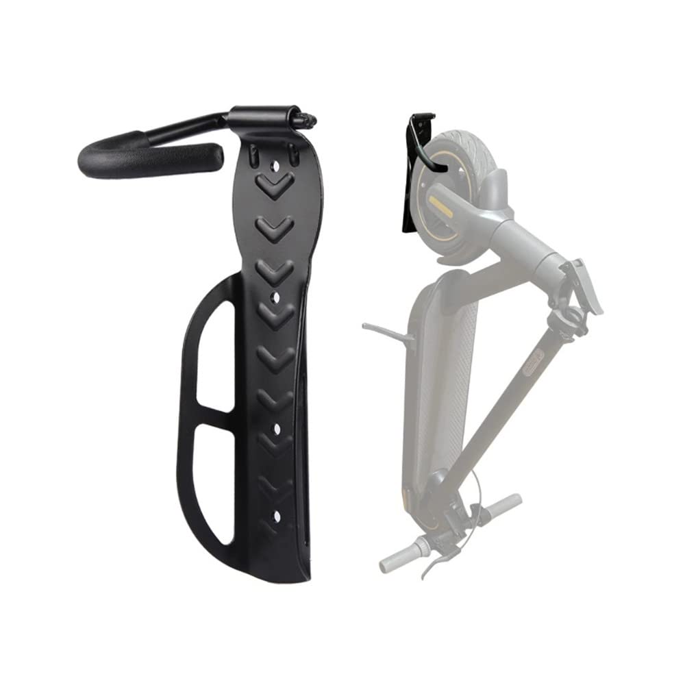 Support Mural Pour Vélo Ou Trottinette - Crochet Repliable Protégé, Charge 30 Kg