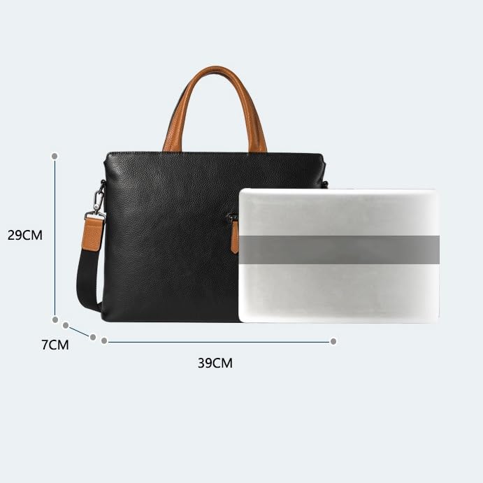 Men Handbag Office Men's Briefcase Thin Portable Bag Shoulder Crossbody Business Travel Bags2
